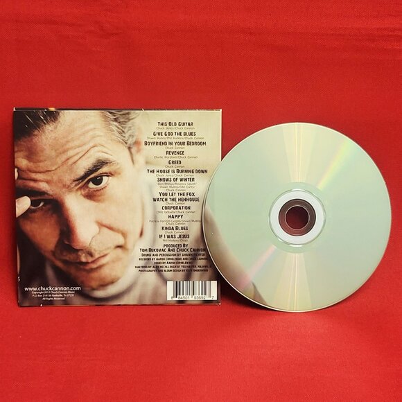 Chuck Cannon Symphony of Scars CD 2012 Signed - Picture 8 of 8